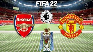 FIFA 22 | Arsenal vs Manchester United - Premier League English 2021/22 - Full Gameplay