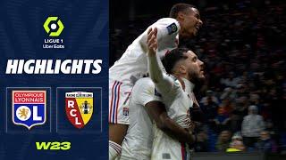 OLYMPIQUE LYONNAIS - RC LENS (2 - 1) - Highlights - (OL - RCL) / 2022/2023