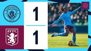 CITY HELD BY WELL-ORGANISED VILLA | Man City 1-1 Aston Villa | Women's Super League