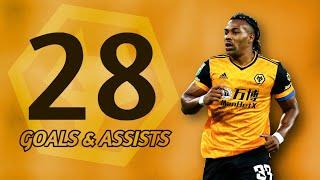 Adama Traoré - All Goals & Assists for Wolves????⚡