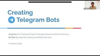 Hack&Roll 2022 Workshop: Intro to Telegram Bots