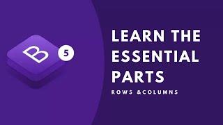 Bootstrap 5 for beginners - Bootstrap rows & columns Learn essential Bootstrap compoents & Layout