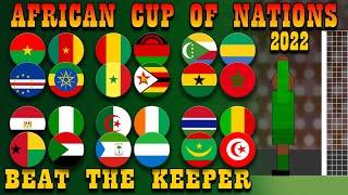 Beat The Keeper African Cup of Nations 2022 - Group Stages to Final Random Predictions