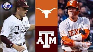 #21 Texas vs Texas A&M Highlights | 2023 College Baseball Highlights