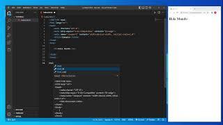 Cómo HACER la ESTRUCTURA BASICA de HTML en VISUAL STUDIO CODE ????