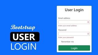 How to Design a Responsive Login Form with Bootstrap 5