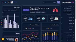 Hospital Dashboard Bootstrap 5 Admin Template with Dark RTL Theme
