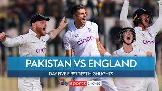 England put on STUNNING show on final day of first Test ???? | Pakistan v England | Day Five Highlig