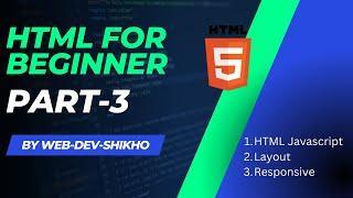 Learn HTML Basics in Bangla | Part 3 | You'll be SHOCKED What Happens Next! #html #htmltutorial