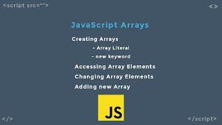 JavaScript Arrays | Vanilla JavaScript | Learn JavaScript | JavaScript Tutorial for Beginners