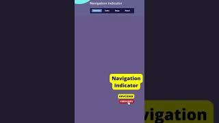 Magic Navigation Menu Indicator using Html CSS & Javascript | Curve Outside Effects