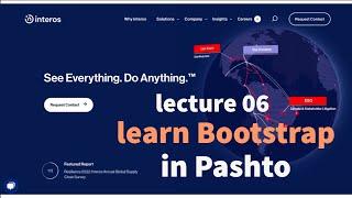 Bootstrap for beginner | Website development | lecture 06 #bootstrap #website