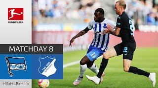 Hertha Berlin - TSG Hoffenheim 1-1 | Highlights | Matchday 8 – Bundesliga 2022/23