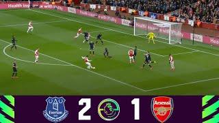 Everton vs Arsenal 2-1| Premier League 2021/22 | Match Highlights