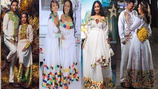 #Best Ethiopian #traditional clothes #calcural Derss #new #desing #new #fashion #habesha #kemis#2022