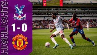 Crystal Palace vs Man United 1-0 Highlights Goals | Premier League 21/22