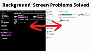 Fix Black and White Computer Screen Color Issue in Windows 7