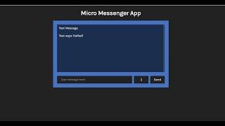 Build a Micro Chat Messenger UI Clone With Emoji Popup Window Using HTML5 CSS3 & Javascript