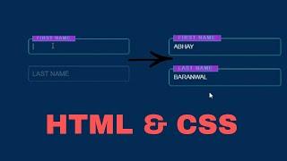 Form input text area design | HTML and CSS | Tutorials