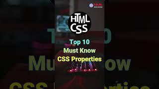 What are the Must Know CSS Properties for Web Developers? #Shorts #htmlcss