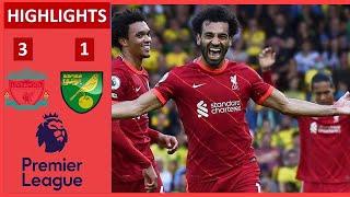 Norwich VS Liverpool Highlights English Premiere League 21/22