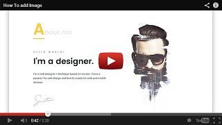 How to upload image in Freelancer bootstrap template