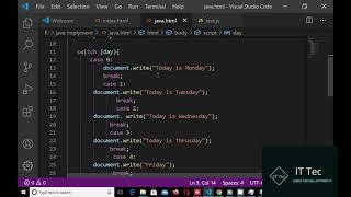 Javascript switched case tutorial Urdu/ Hindi.