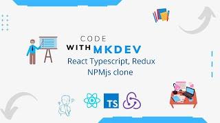 Create NPMjs Clone - React, Typescript, Redux, Axios, bootstrap - Tutorial #webdev #react #js #axios