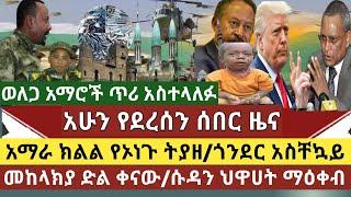 ????ሰበር ዜና:የኦነግ አሸባሪ አማራ ላይ ተያዘ|በወለጋ ያሉ አማሮች ስጋት ውስጥ ነን አሉ|ጎንደር አስቸኳይ መረጃ |/በህዋሀት ማዕቀብ ተጣለ/መከላክያ ድል 