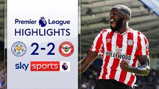 Brentford fight back to draw with Foxes! | Leicester 2-2 Brentford | Premier League Highlights