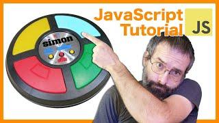 JavaScript Project Tutorial: Make a Simon Game with HTML, CSS, JavaScript