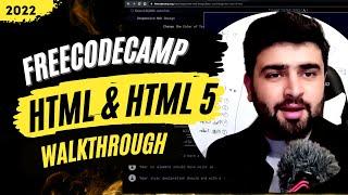 FreeCodeCamp | Basic HTML and HTML5 Complete Walkthrough