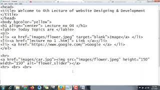 The ultimate guide to HTML for beginners Lecture 05 Website Designing & Development Course