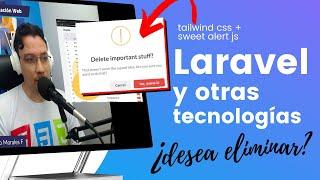 Taller de LARAVEL, PROYECTO CON TAILWINDCSS, JAVASCRIPT Y SWEET ALERT | Rimorsoft Online