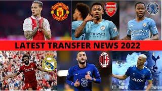 Transfer Rumours: Sterling, Antony, Salah, Ziyech, Jesus, Richarlison, De Ligt, Skriniar, Raphina