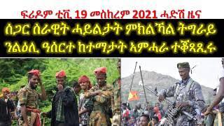 Freedom Tv ሰጋር ሰራዊት ሓይልታት ምክልኻል ትግራይ ንልዕሊ ዓሰርተ ከተማታት ኣምሓራ ተቖጻጺሩ