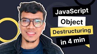 JavaScript Tutorial Object Destructuring / JS For React.js