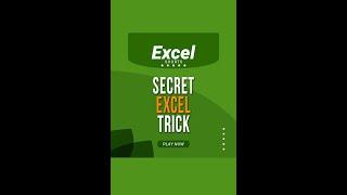 Secret Excel Trick to Annoy Co-workers | Excel | Tutorials | Youtube Shorts #shorts #short