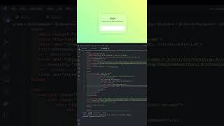 Make login form using Bootstrap 5  #shorts #HTML #CSS #bootstrap5