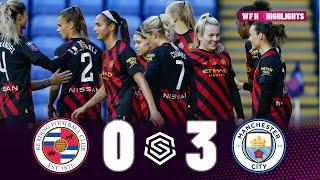 Manchester City vs Reading | Emma Mitchell Scores 2 Own Goals | FA Women's Super League 06-11-2022