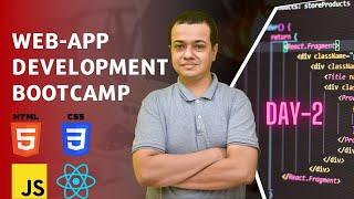 ????  Web-App Development Bootcamp - Day 2