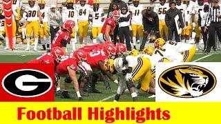 Missouri vs #1 Georgia Football Game Highlights 11 6 2021