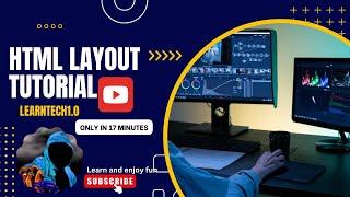 HTML Layout Tatorial || how to create html css layout in hindi/urdu|| Quick support || easy to learn