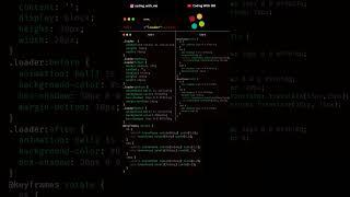 Colorful css loader #5 | HTML | CSS #coding #css #loader