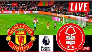 Man United vs Nottingham Forest Live | Premier League 2023 | Epl Live Strean | Pes 21 Gameplay