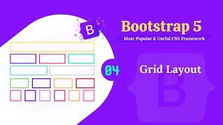 Bootstrap 5 grid layout.