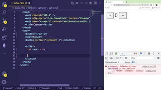 Beginner Javascript Practice: Building a Counter