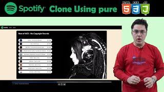 Creating a Spotify Clone Using HTML, CSS & JavaScript Only | JavaScript Music Player????????