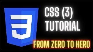 css full course | css crash course | css syntax | css tutorial | for 2022