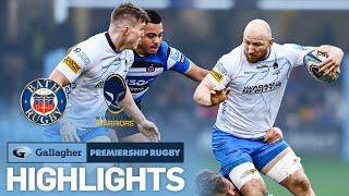 Bath v Worcester - HIGHLIGHTS | Tight Tussle at the Rec! | Premiership 2021/22